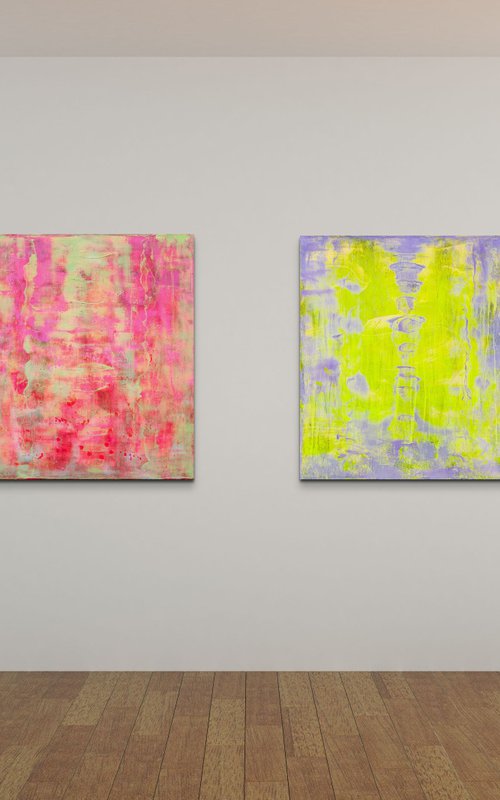 Diptych - Only Dreamers 2 by Elide Pizzini