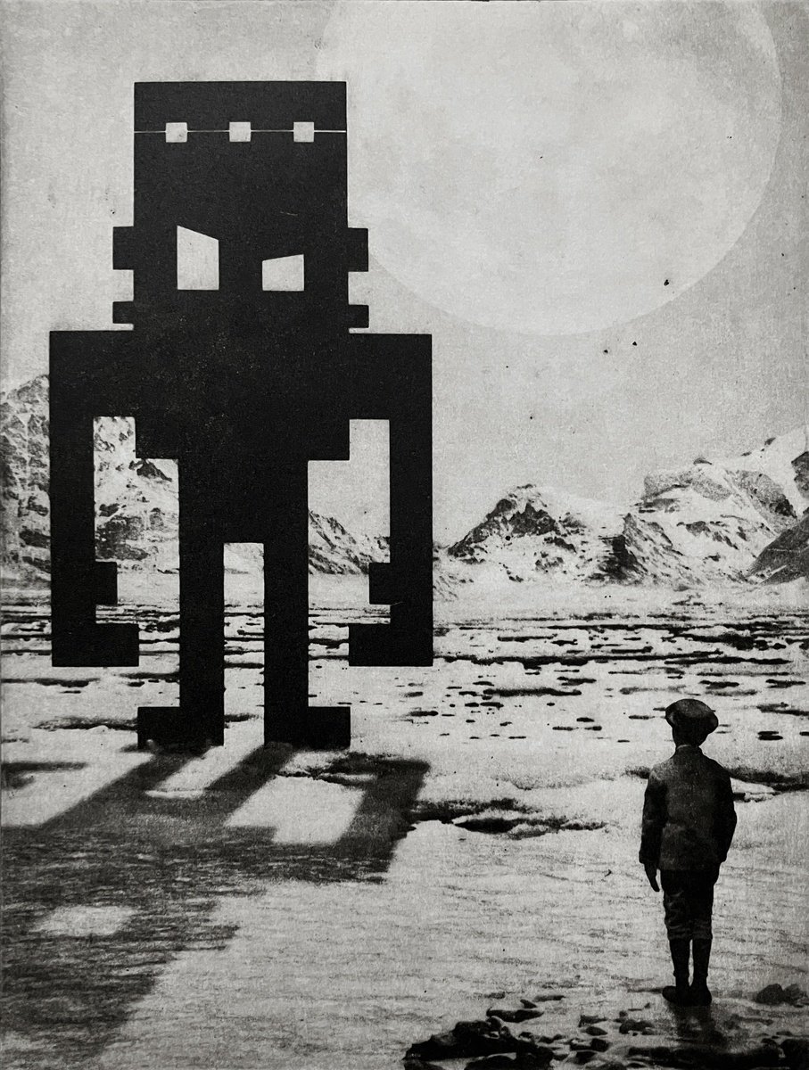 Surrealistic Portrait Etchings & Engravings By Jaco Putker, 10 X 13, Frankenstein