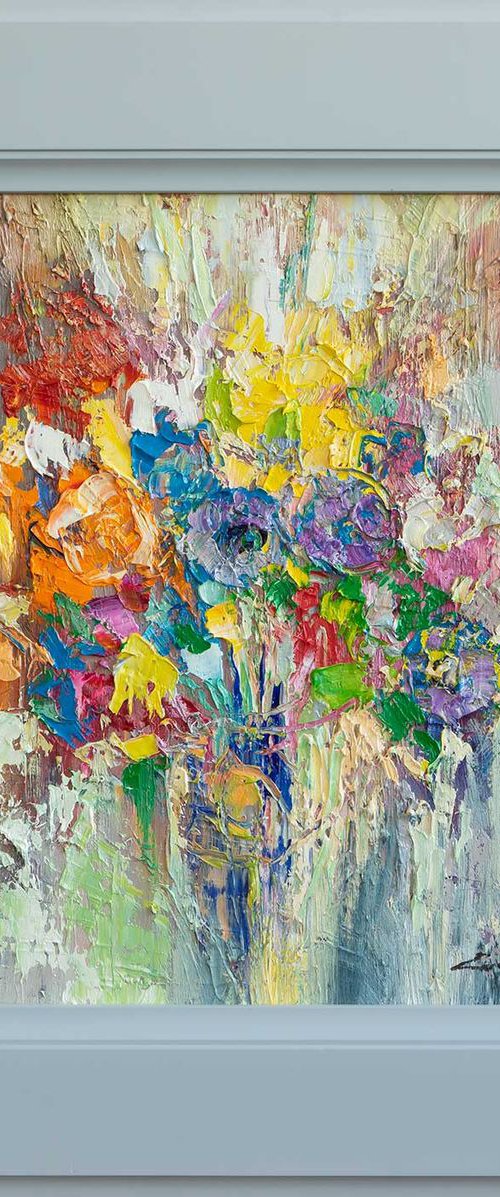 'SPRING CALLING' Framed by Ewa Czarniecka
