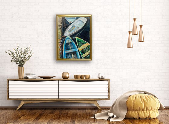 Boats on the river