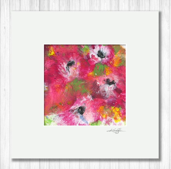 Blooming Magic 99 - Floral Painting by Kathy Morton Stanion