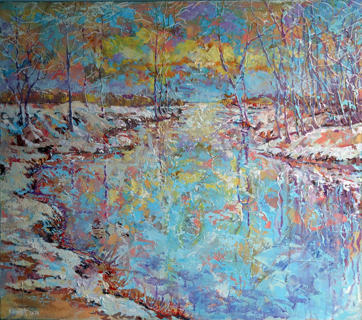  The Coming Of Winter. By Rakhmet Redzhepov, 31 X 28, Artwork For Sale On Artfinder