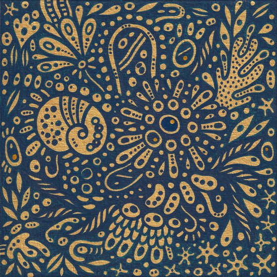 Florals - set of 4 paintings