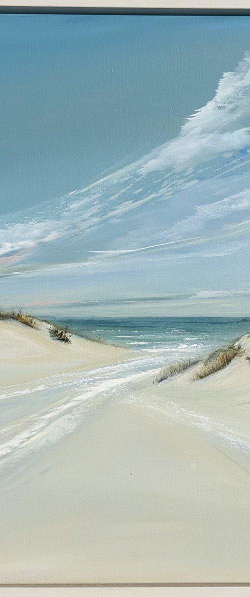 View through the Dunes by Jane Skingley