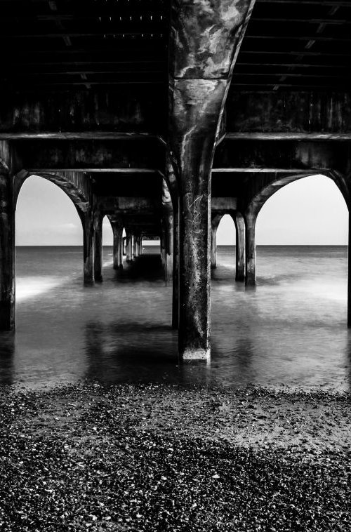 Under the Pier by Michelle Williams Photography