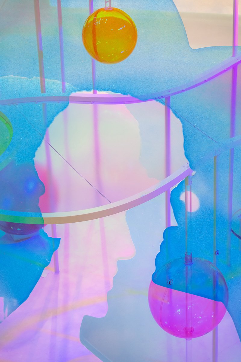 Geometric Abstract Photograph By Sergio Capuzzimati, 16 X 24", The Thinker, Original Artwork