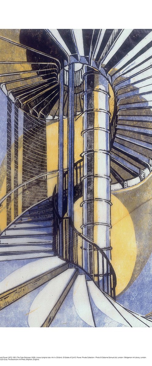 The Tube Staircase by Cyril Power
