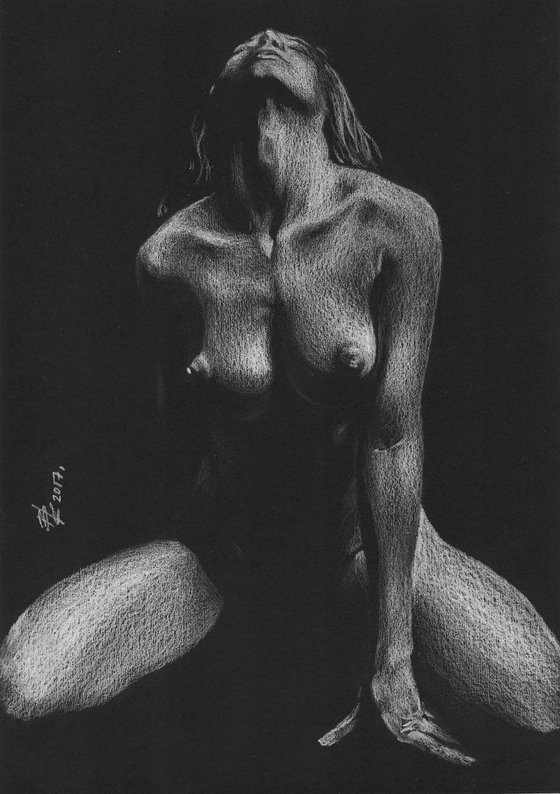 Nude noir #25 (21X29.5)cm