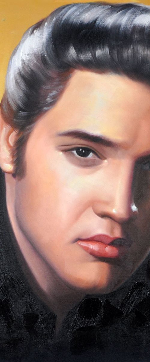 Elvis Presley Portrait by Di Capri