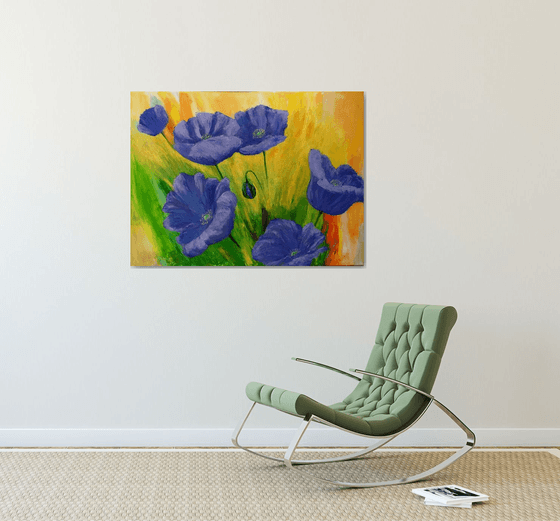 Purple magnificence-original large painting