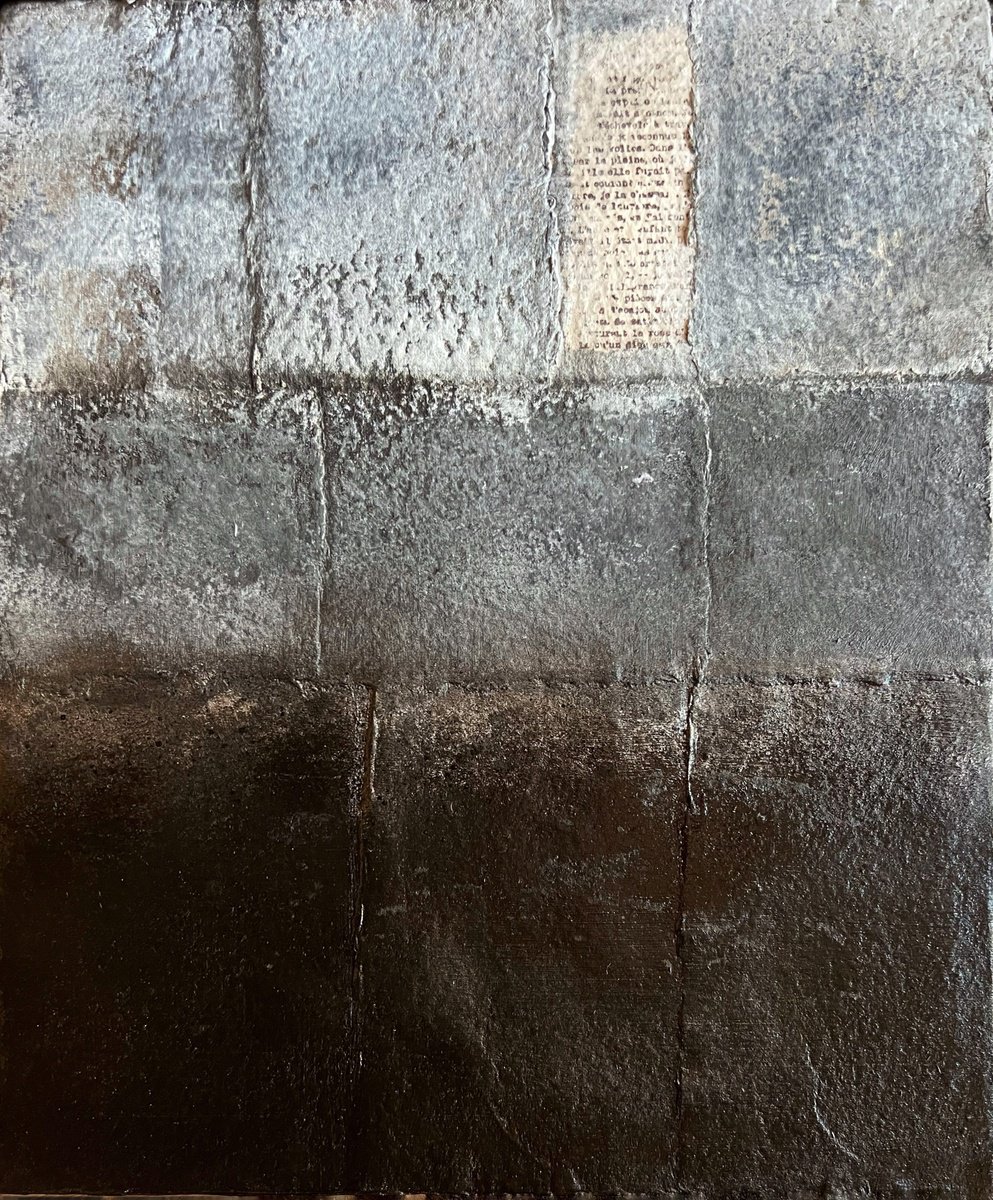 Geometric Cityscapes Collage By Sergio Aranda, 15 X 18", Architecture Of Emptiness, Original Artwork