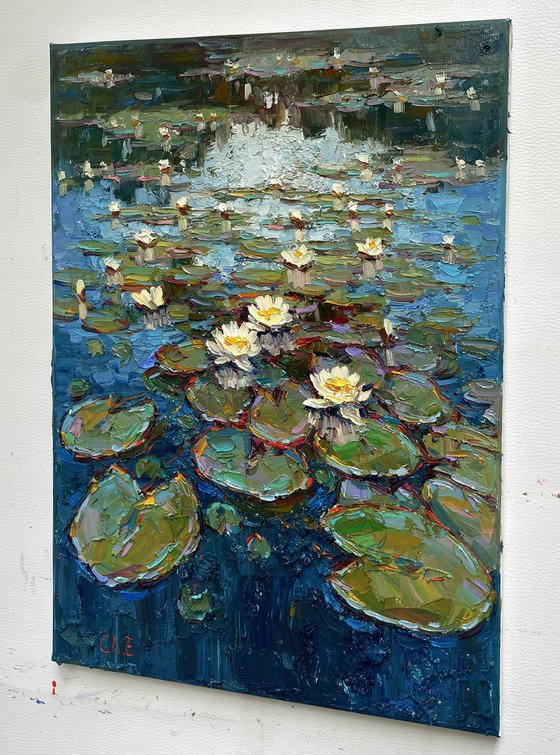 "Water lilies pond"