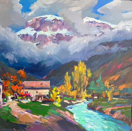 Fresh wind of the Monte Perdido valley.