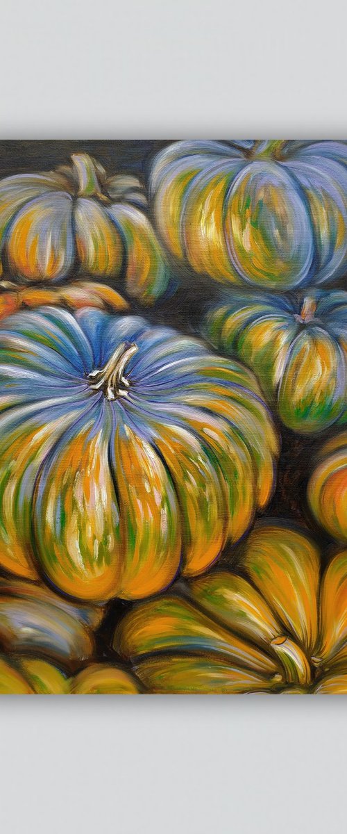 Pumpkins by Anna Shabalova