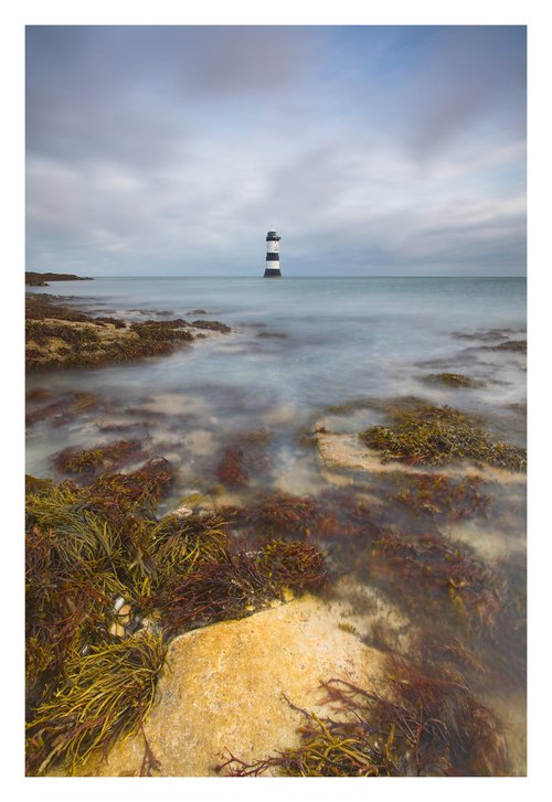 Trwyn Du Lighthouse I by David Baker