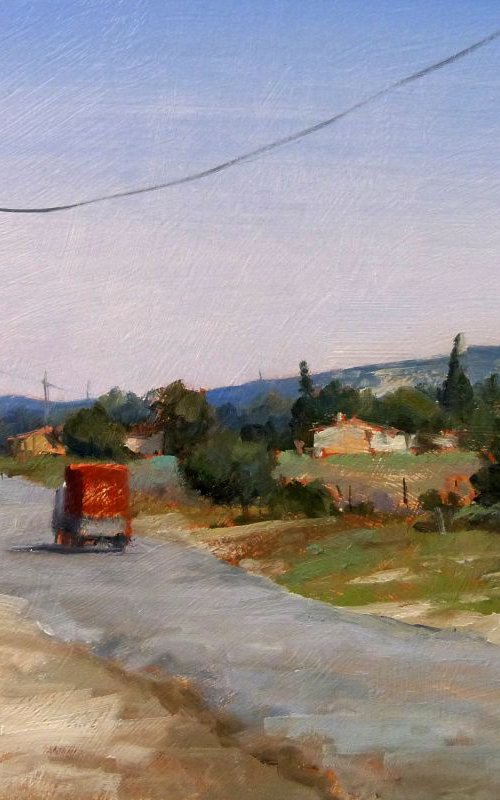 The Red Van by Pascal Giroud