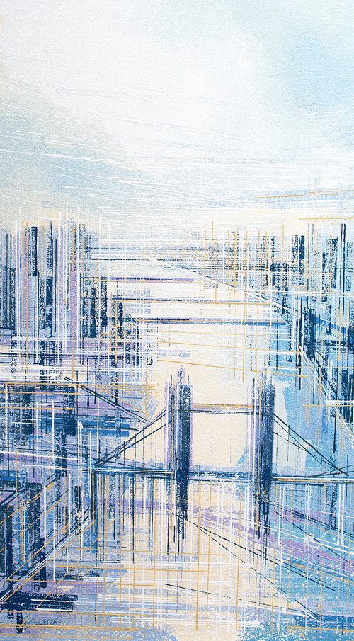 London In Pale Light by Marc Todd
