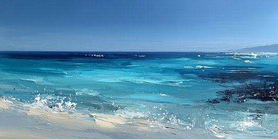 Turquoise Ocean Waves