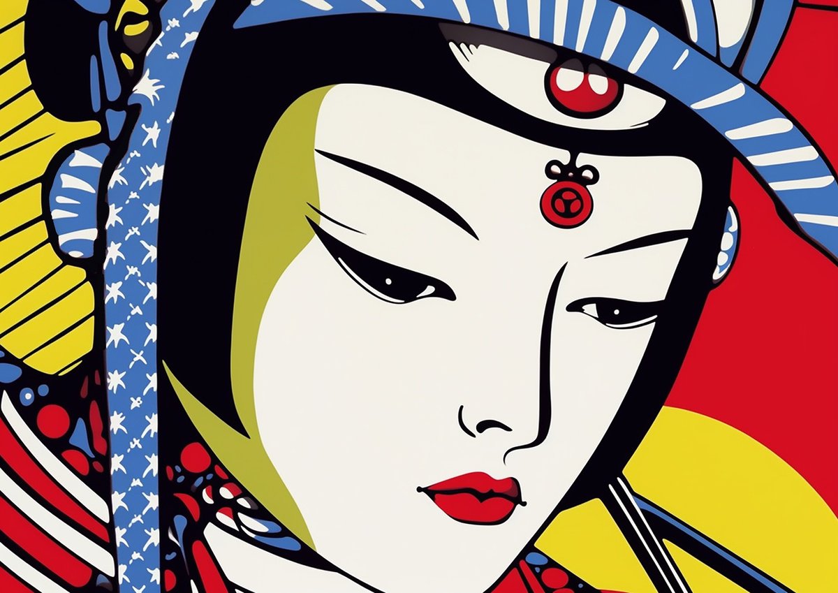 Japanese woman by Kosta Morr