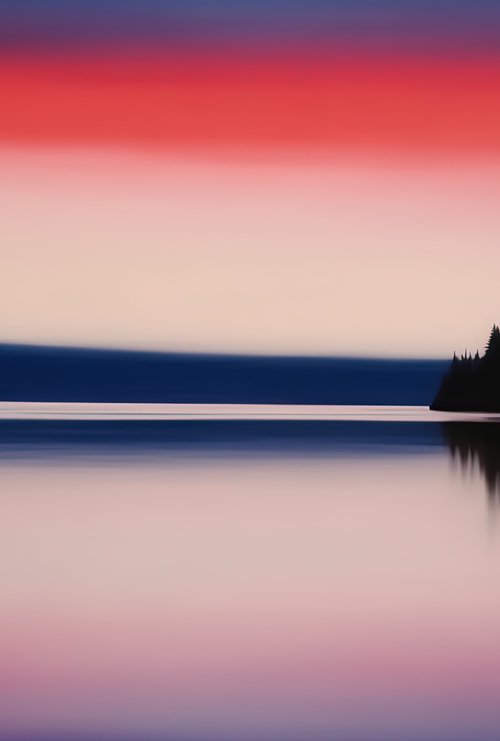 Echoes on the Water №7 by V+V Kniazievi