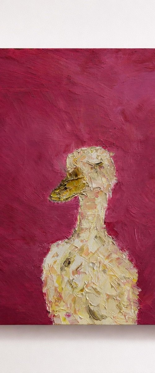 Alone in Pink by Promphong Hiruntanakitjakul