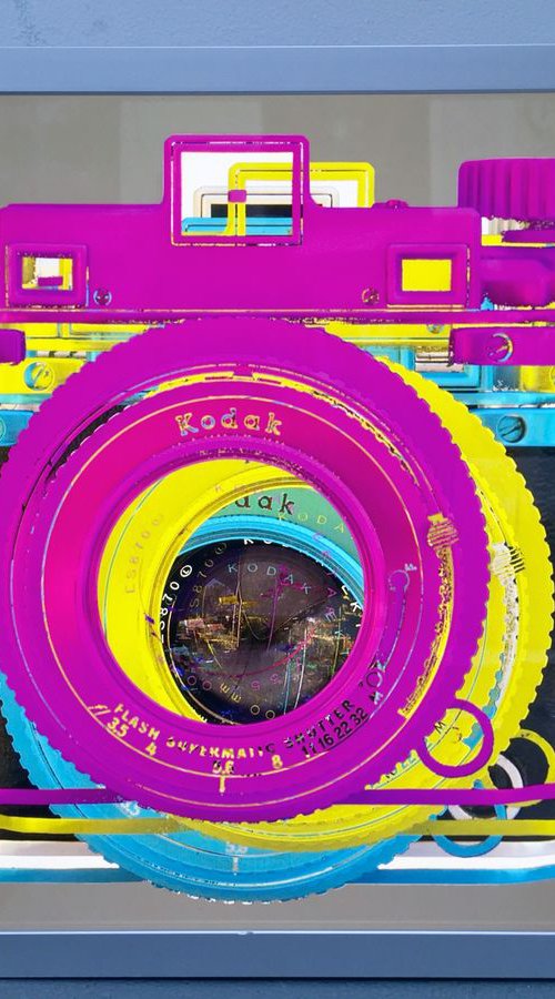 CMYK Kodak - camERA Light Box by LA Marler