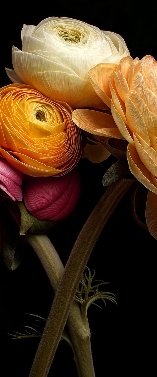 Ranunculus 2 by MICHAEL FILONOW