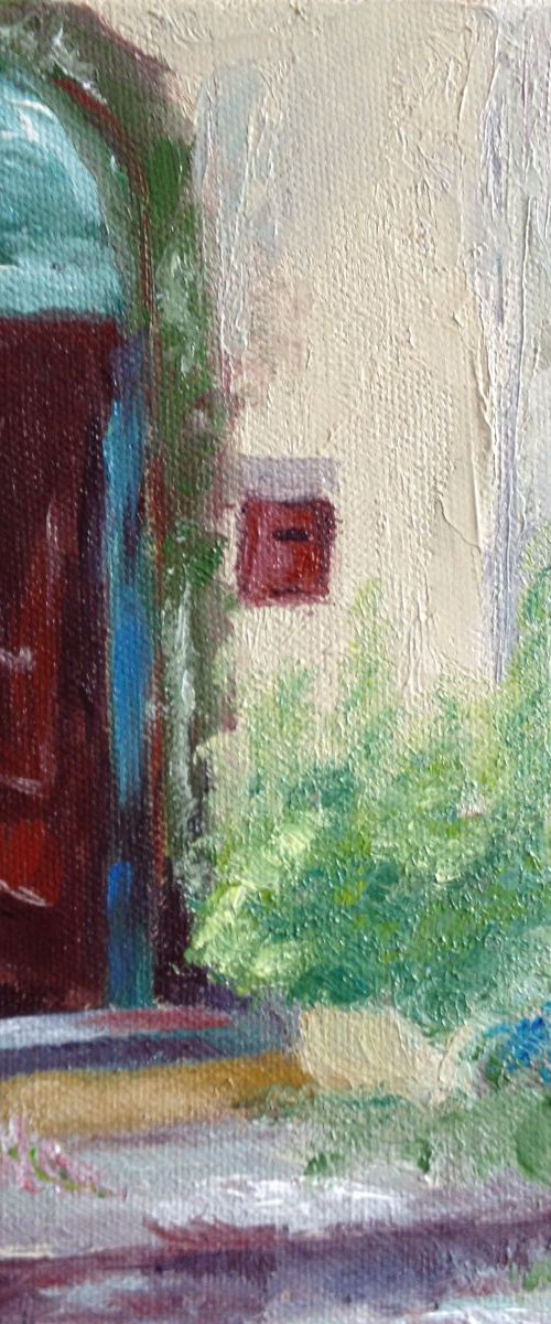 Door to Tuscany by Rebecca Pells
