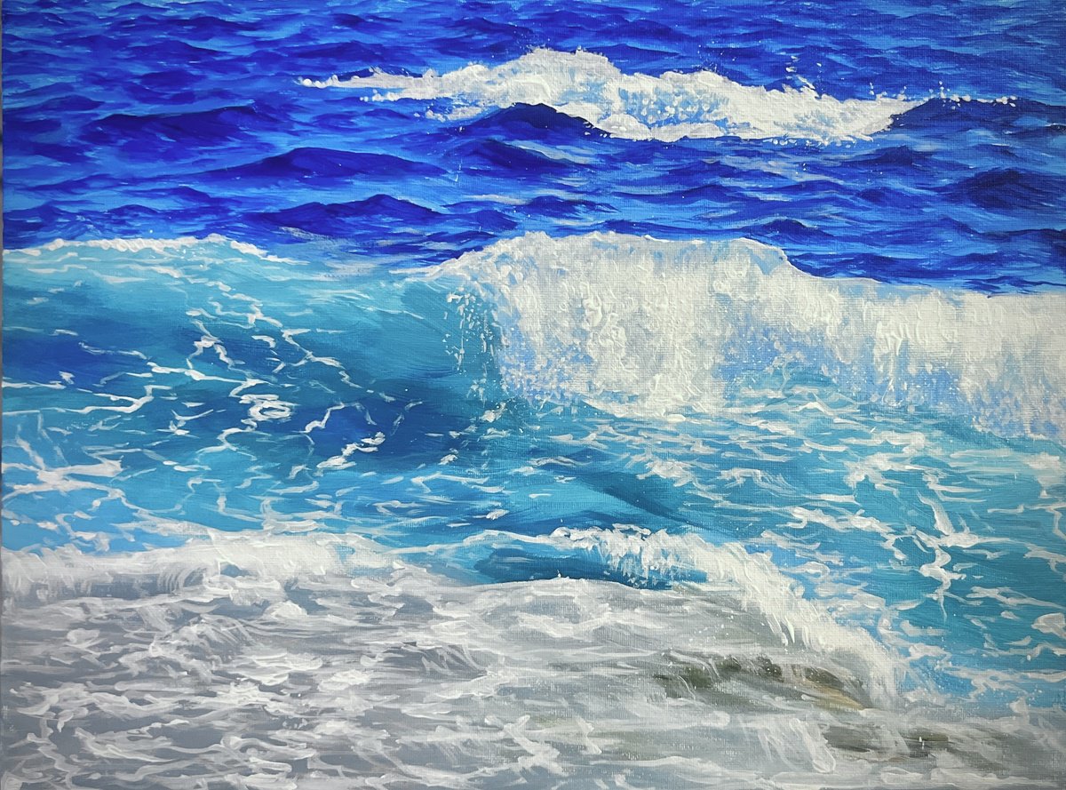 Sea Wave by Marina Zotova