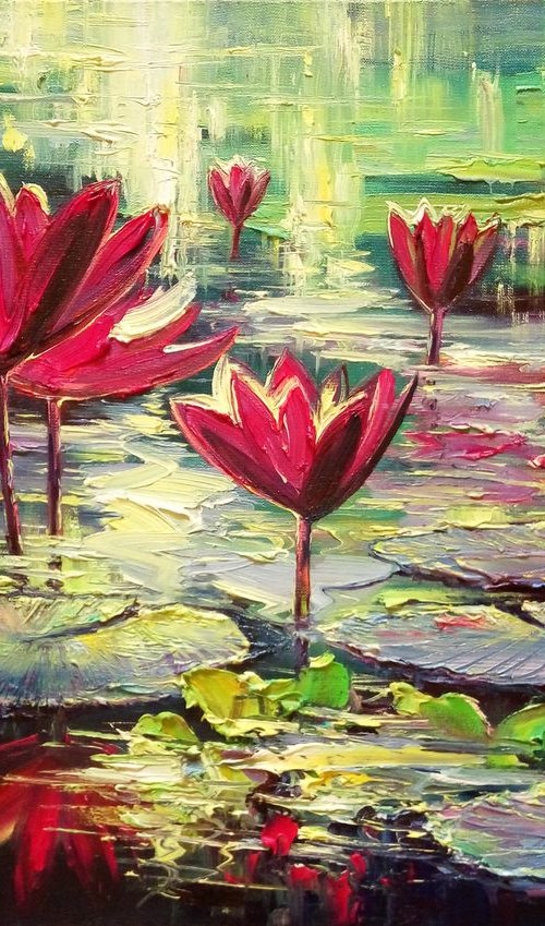 Water Lilies by Artem Grunyka