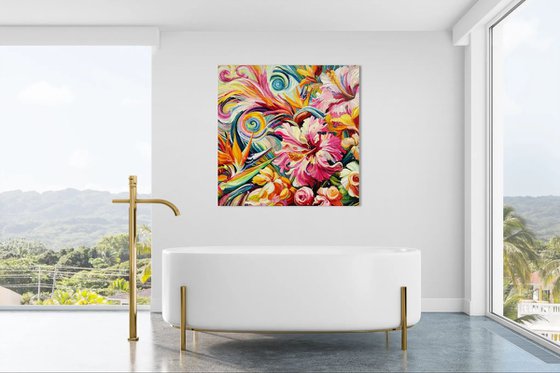 Sweet Havana  Abstract Floral