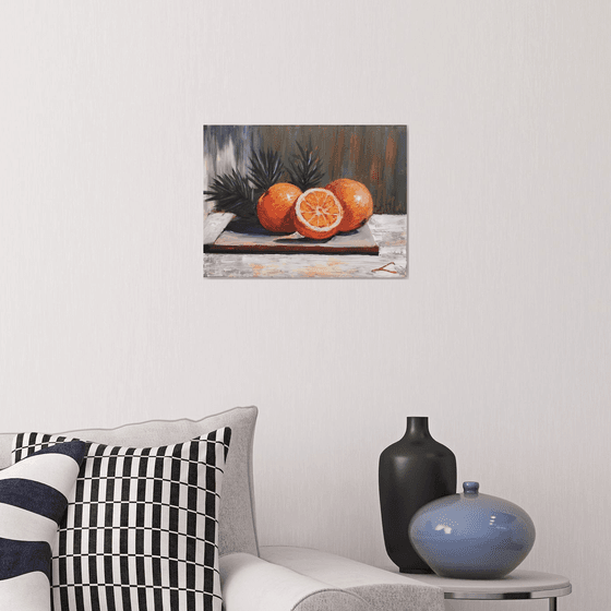 Composition with oranges