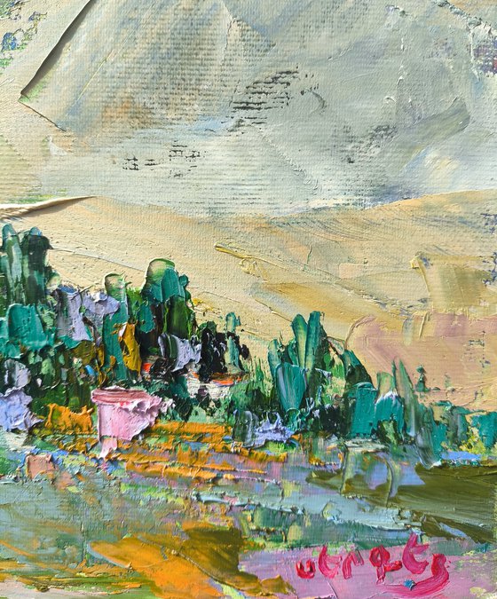 Village Beneath the Peaks