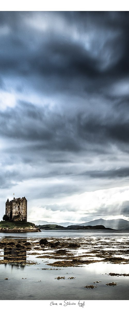 Castle Stalker, Loch Laish by Lynne Douglas