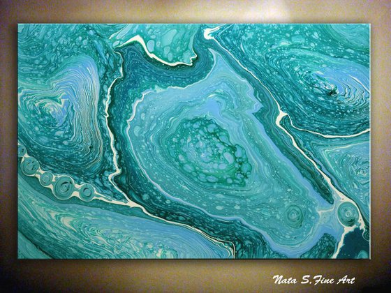 Turquoise Abstract