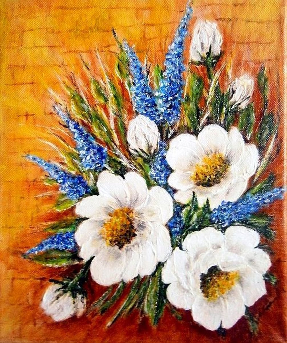 Bouquet of flowers.. by Em�lia Urban�kov�