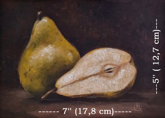 Pears Still Life in Light