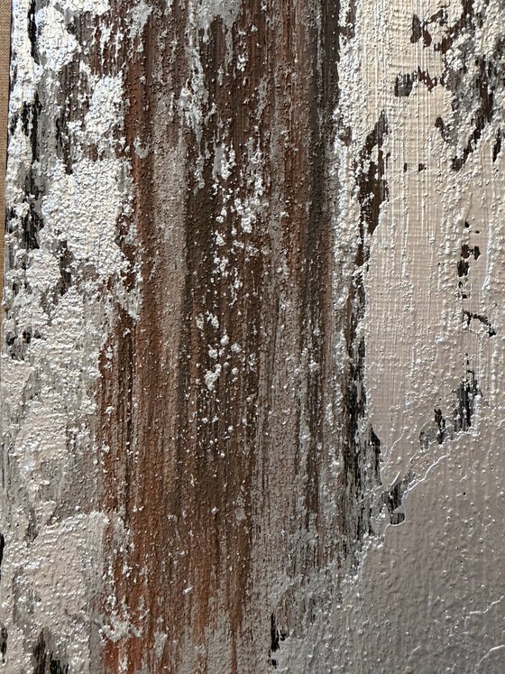 Gray texture on brown and cappuccino