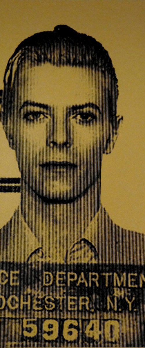 David Bowie-Gold by David Studwell