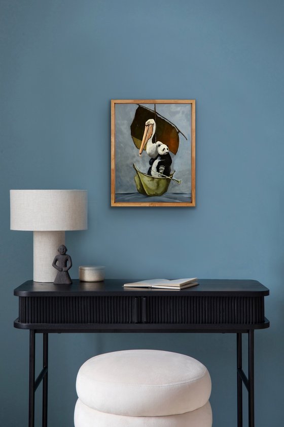 Pelican and Panda Went To Sea