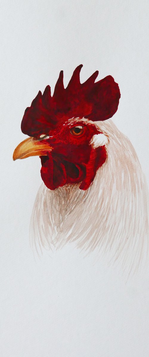Small rooster by Karina Danylchuk
