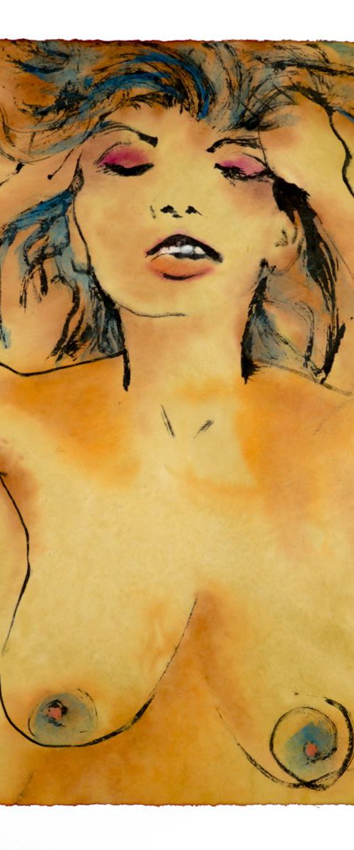 Heavy breasts woman by Marcel Garbi
