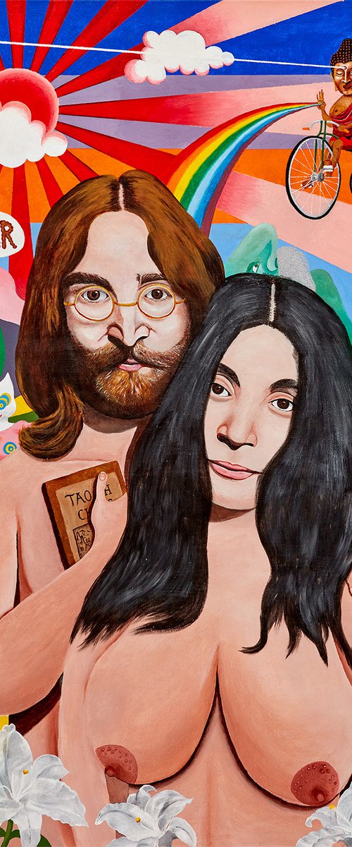 John Lennon and Yoko Ono by Samoa
