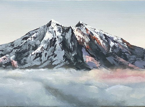 Above the Clouds, 80 х 25 cm by Marina Zotova