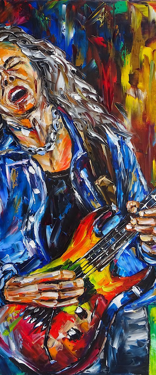 The Guitarist by Mirek Kuzniar