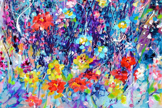 Cherry Blossom Dancing in my Garden