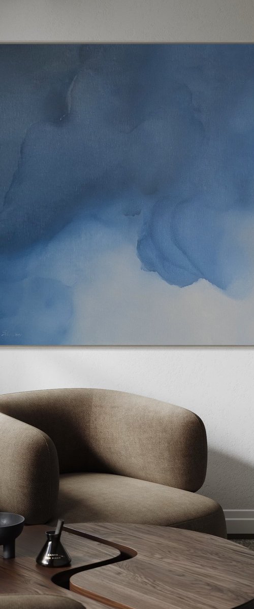 Silent Blue by Gabriela Azar Schreiner