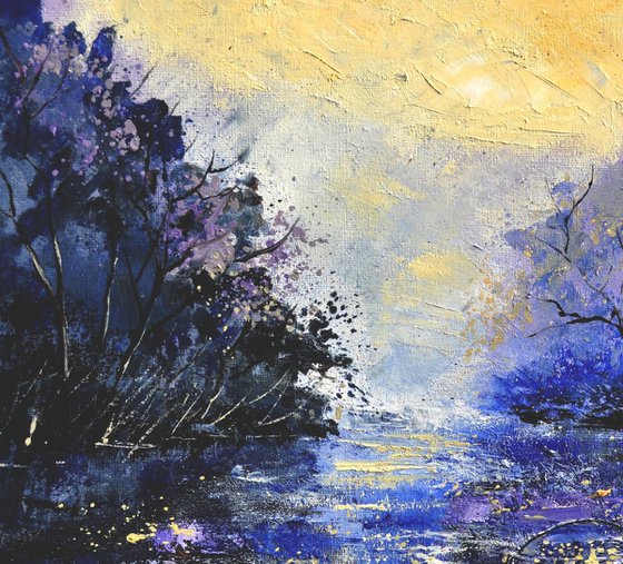 Fishing in a pond   - 6523