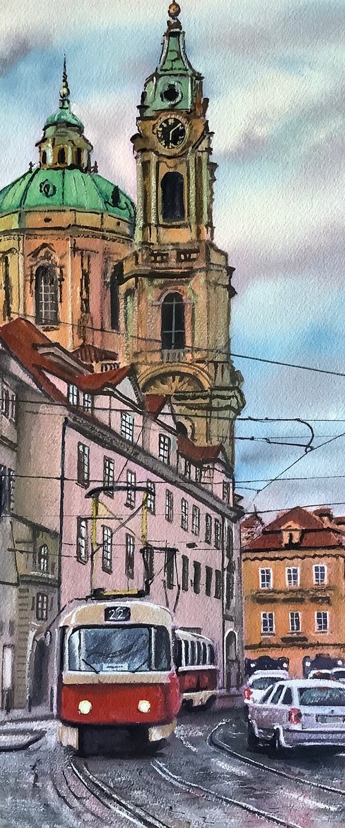 Prague, St Nicholas church by Darren Carey