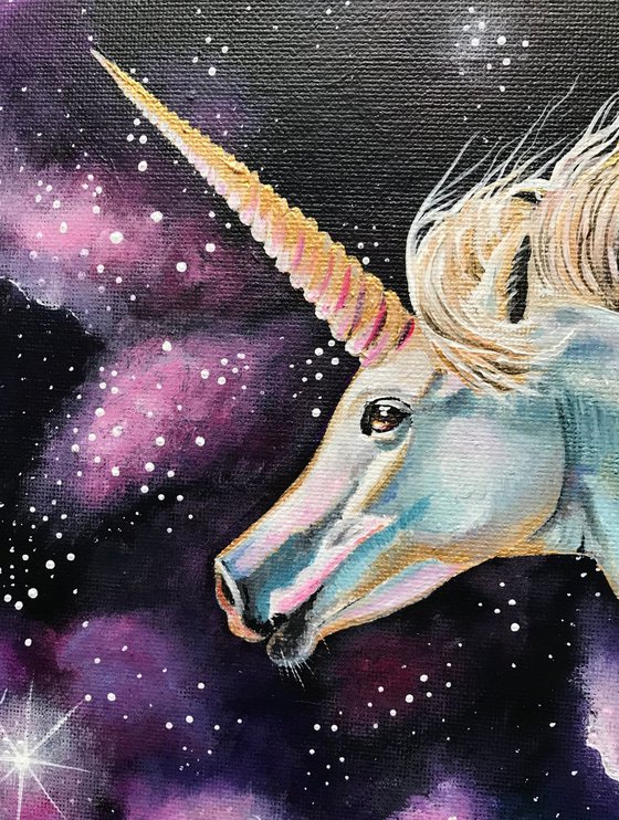 Starlit unicorn